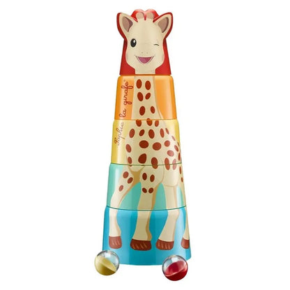 Sophie La Girafe -Fresh Touch The Giant Sophie Tower Stacking Toy