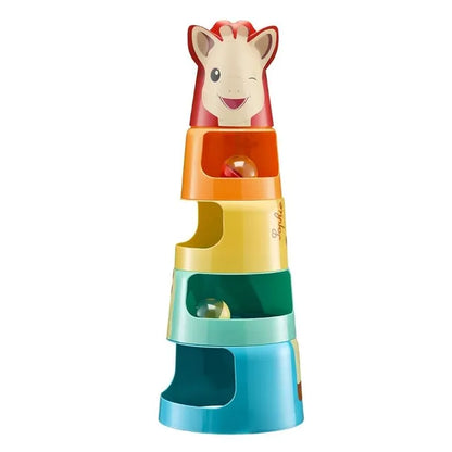 Sophie La Girafe -Fresh Touch The Giant Sophie Tower Stacking Toy