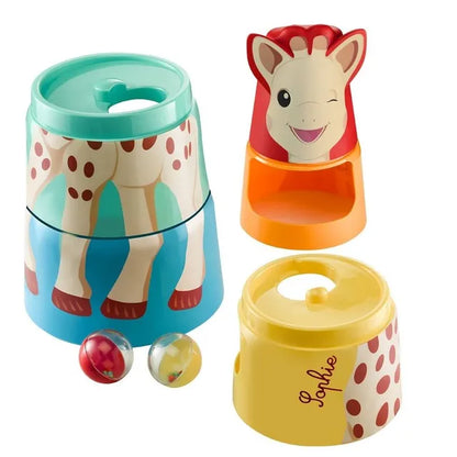 Sophie La Girafe -Fresh Touch The Giant Sophie Tower Stacking Toy