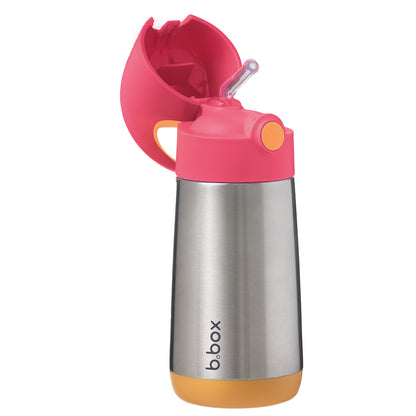 b.box - Insulated Drink Bottle-strawberry shake