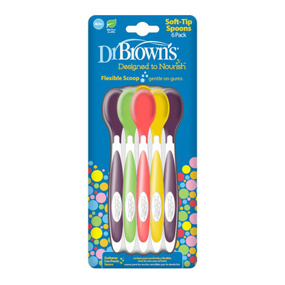 Dr. Browns - Soft-Tip Spoon Pack of 6