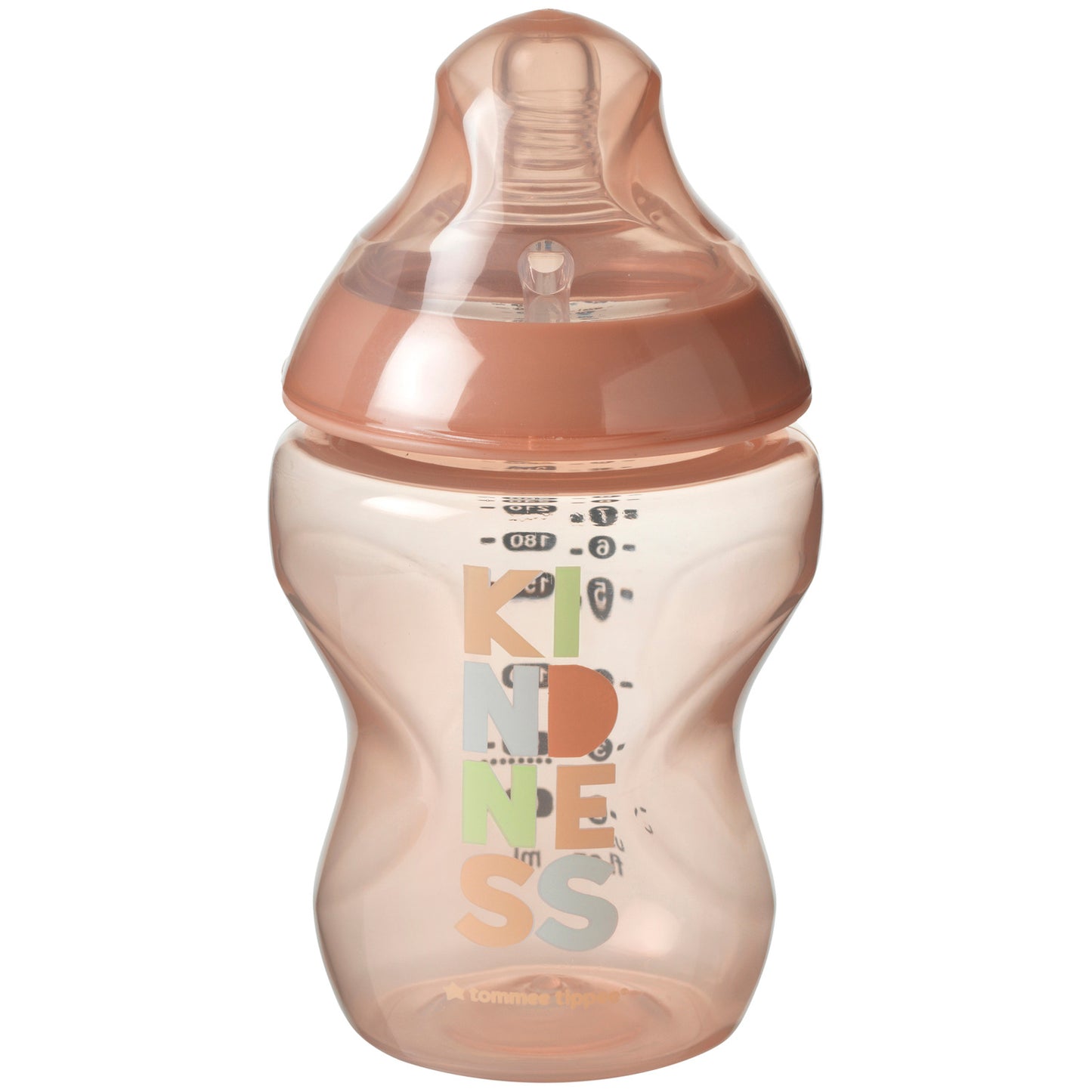 Tommee Tippee Closer to Nature Feeding Bottle, 260ml x 1 -Girl