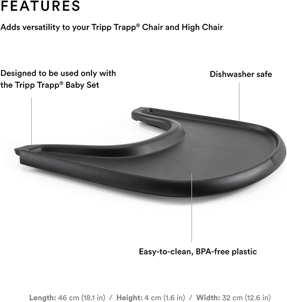 Stokke Tripp Trapp Tray Black – Little Wings
