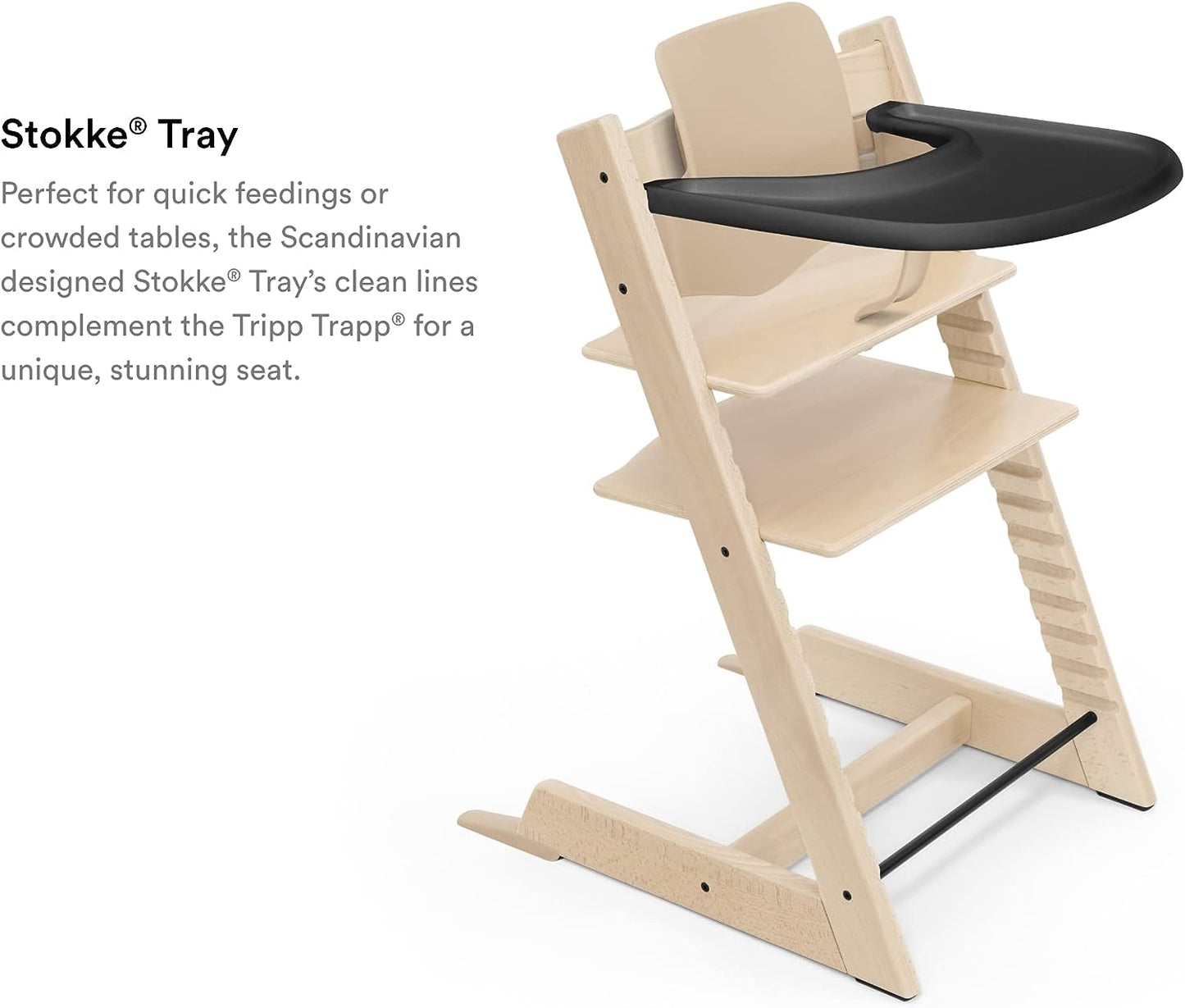 Stokke Tripp Trapp Tray Black – Little Wings