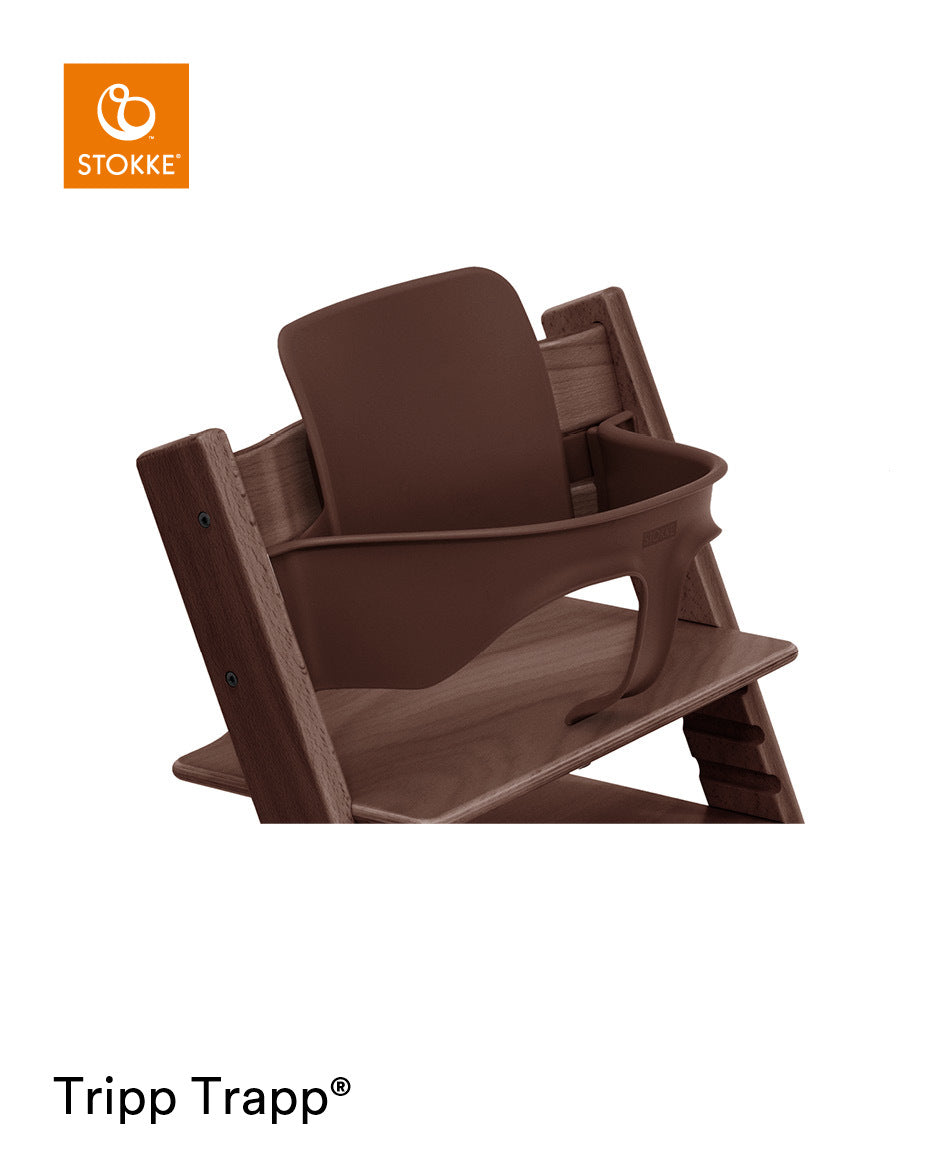 stokke tripp trapp walnut sale Stokke Tripp Trapp Baby Set Walnut Brown – Little Wings