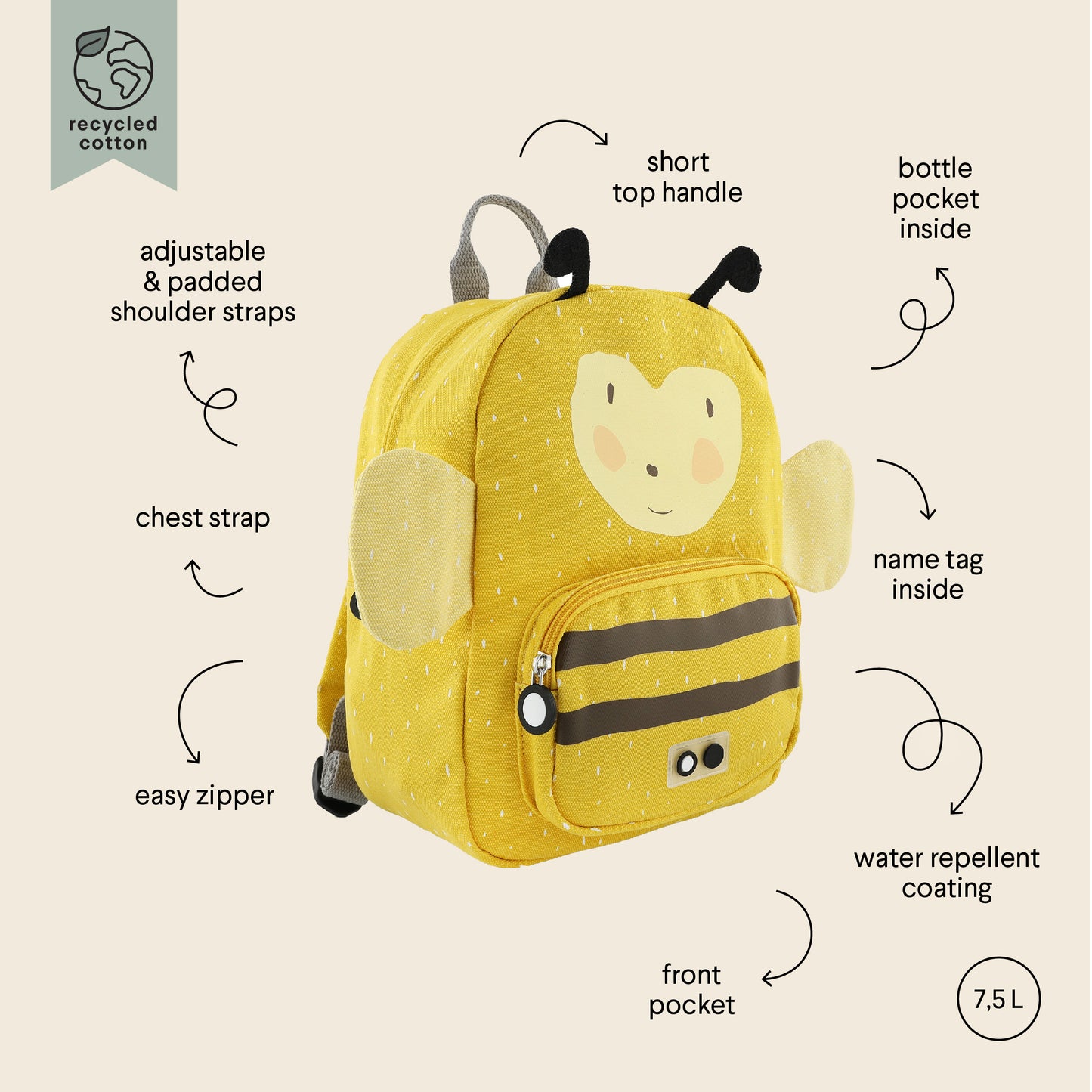 Backpack - Mrs. Bumblebee