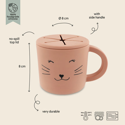 Silicone Snack Cup - Mrs. Cat