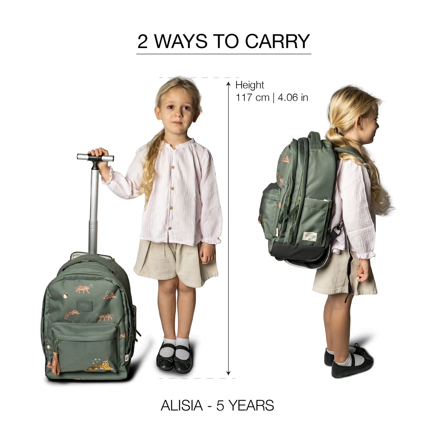 Citron- Trolley Bag- Tiger