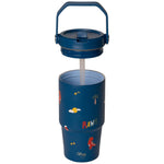 Citron Insulated Tumbler with Handle 600ml – Blue Dino