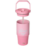Citron Insulated Tumbler with Handle 600ml – Pink Glowup