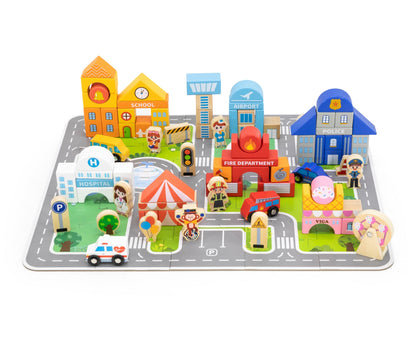 City Building Blocks (100 pcs)-Viga