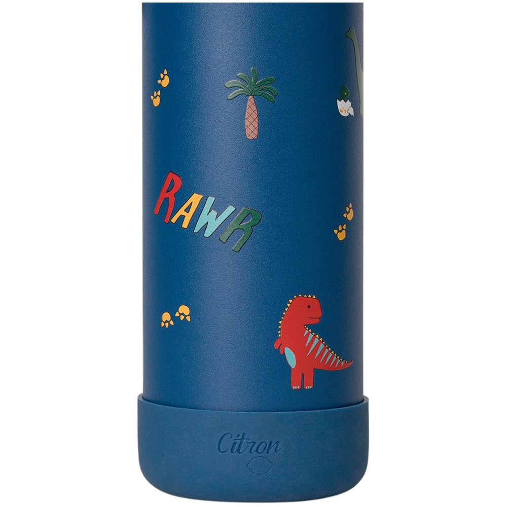 Citron Stainless Steel Water Bottle 350ml - Dino