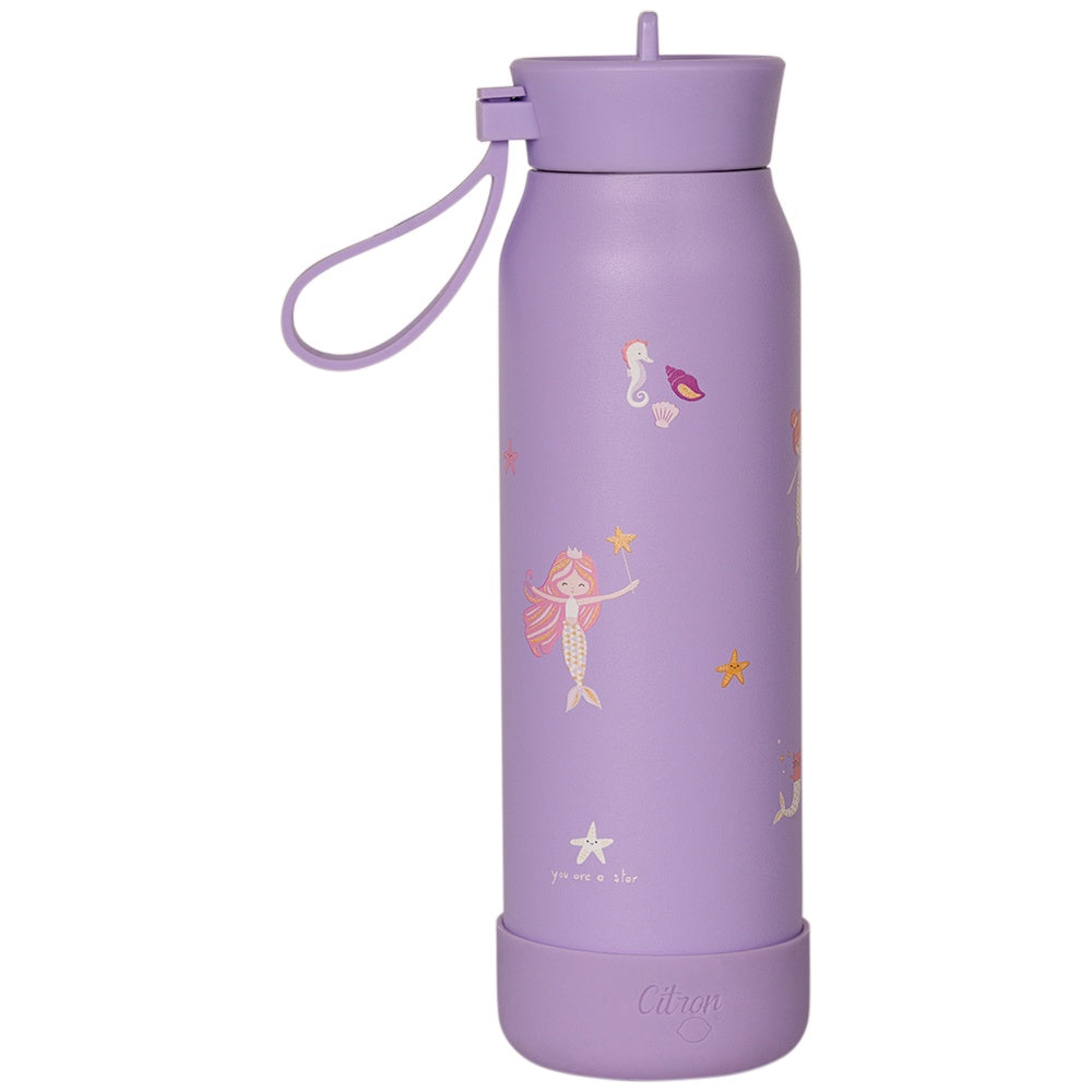 Citron Stainless Steel Water Bottle 350ml - Mermaid