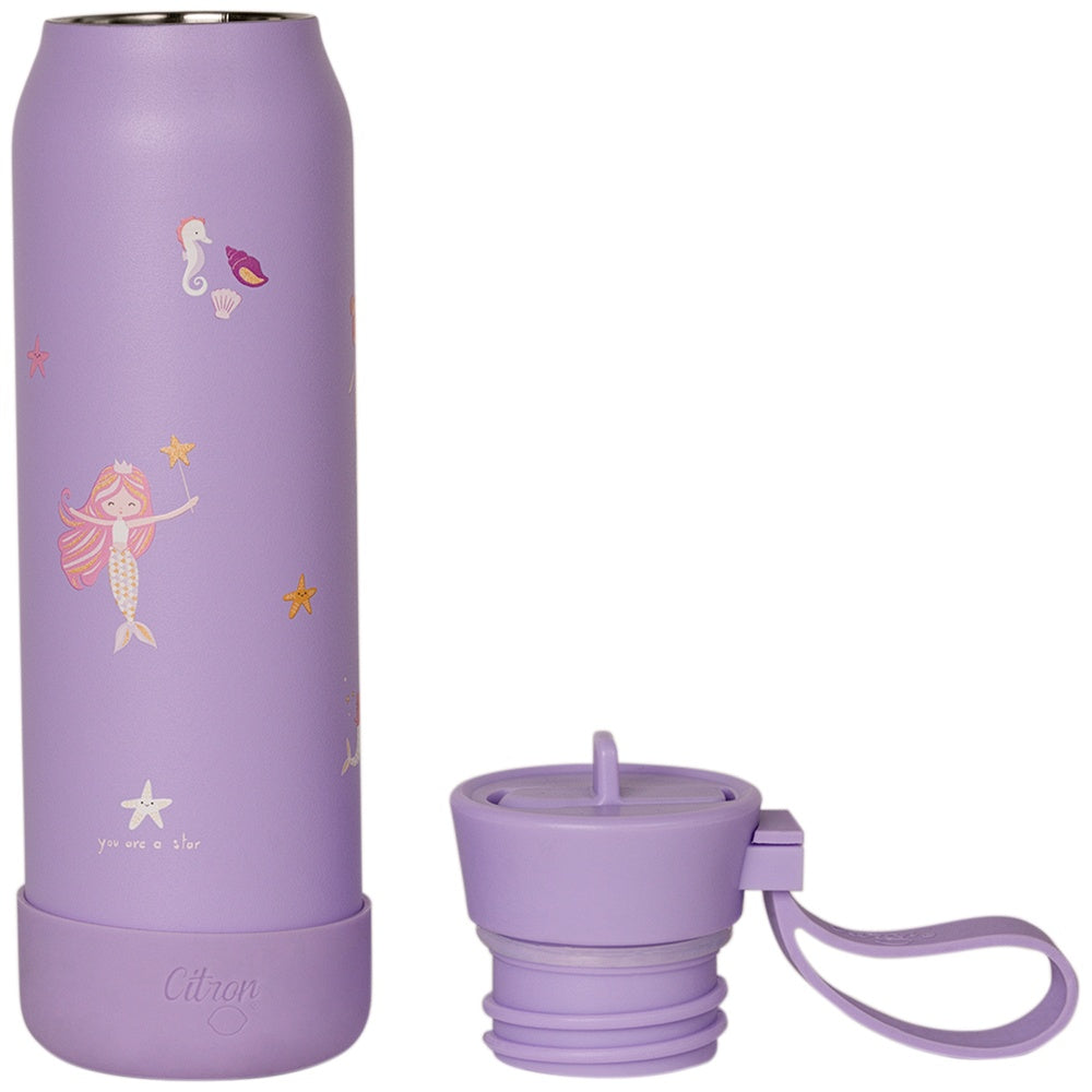 Citron Stainless Steel Water Bottle 350ml - Mermaid