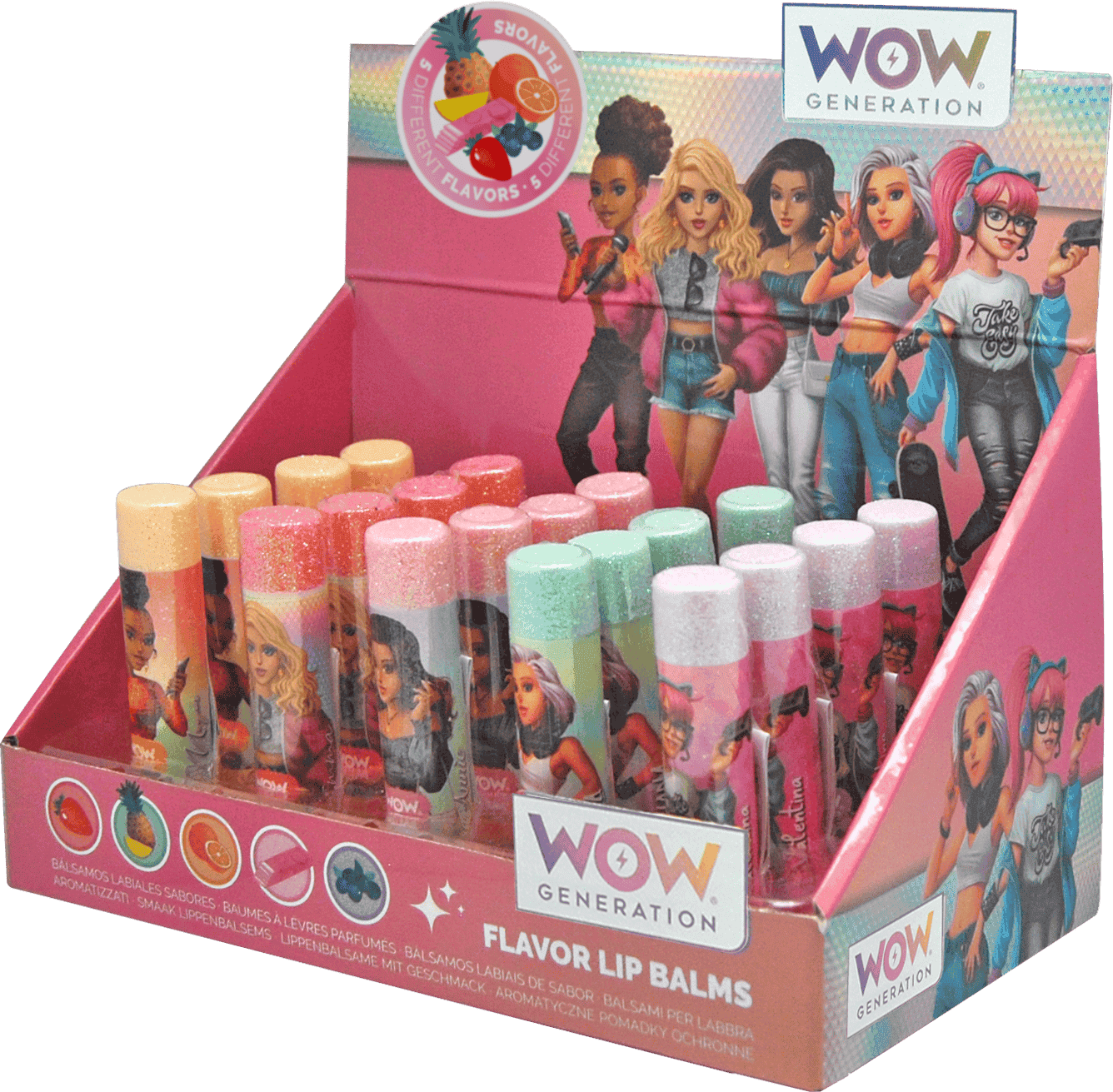 Flavoured Lip Balms-WOW Generation