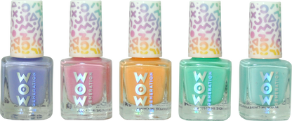 Nail Polish Pack of 5 Bottles-WOW Generation