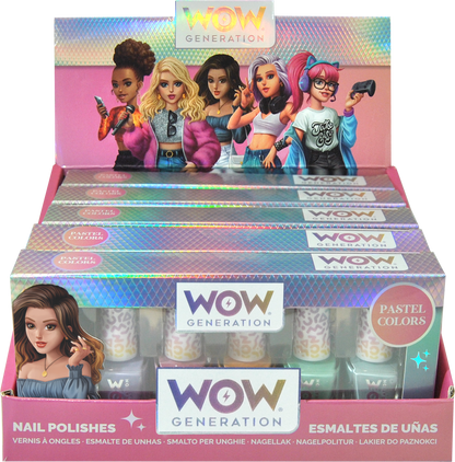 Nail Polish Pack of 5 Bottles-WOW Generation