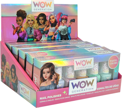 Nail Polish Pack of 5 Bottles-WOW Generation