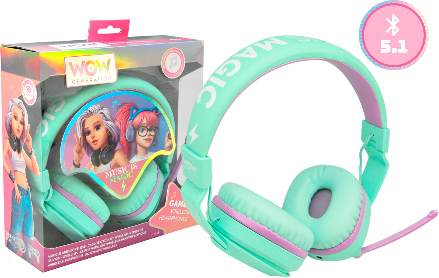 Bluetooth Headphones-Wow Generation