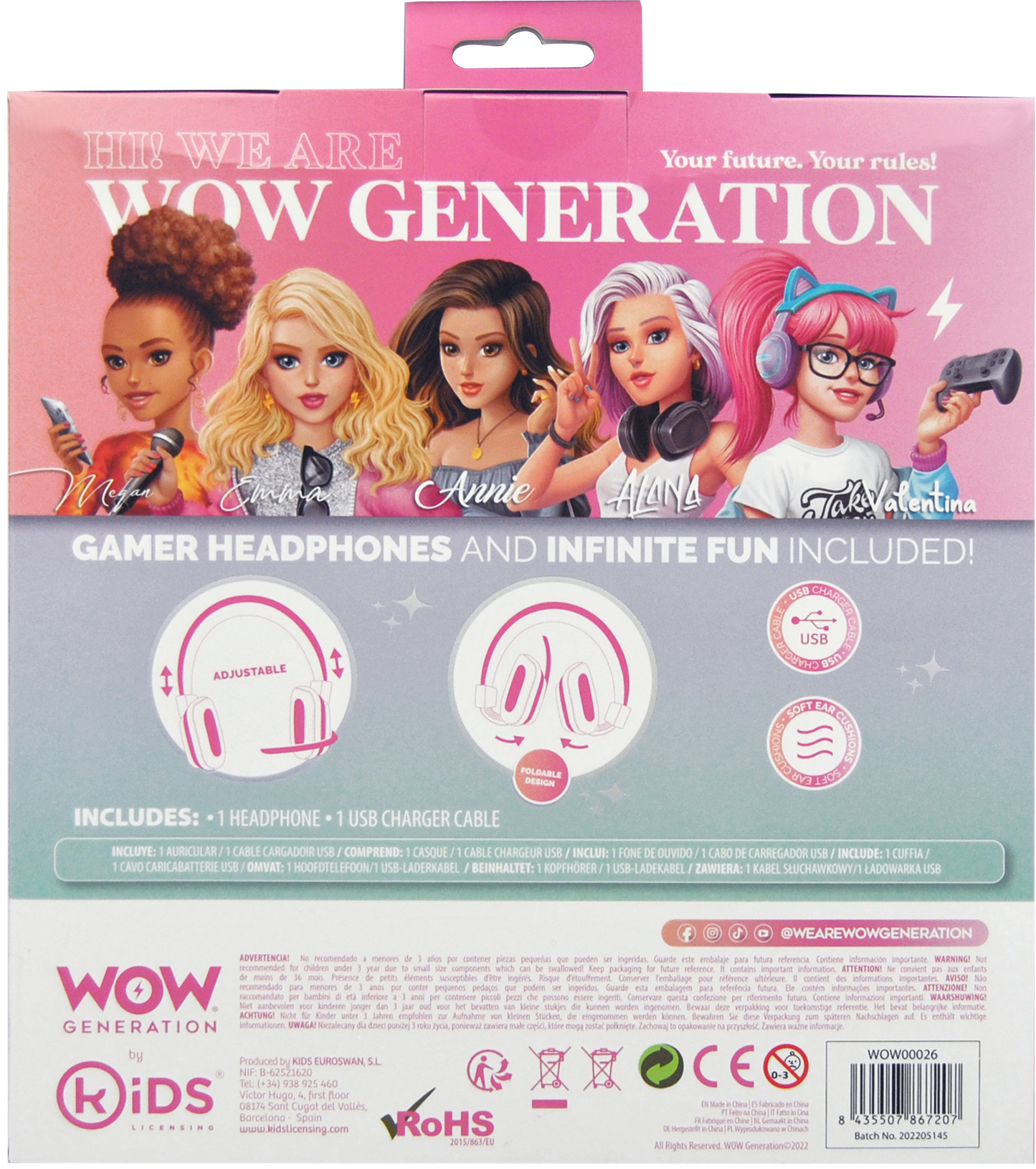 Bluetooth Headphones-Wow Generation