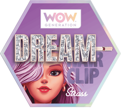 Glitter Hair Pins with Message-Wow Generation