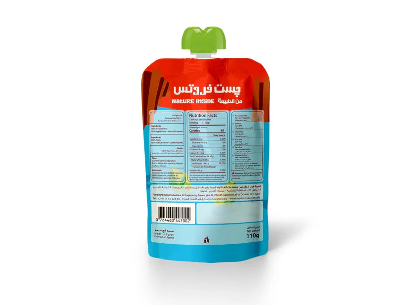 Just Fruits Apple & Cinnamon 110G