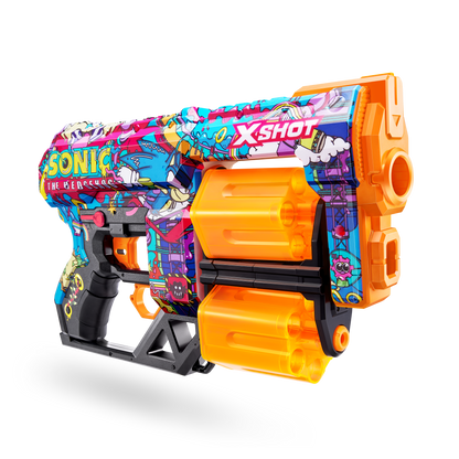 X-Shot Skins Dread Sonic (12 Darts)-Robotnik