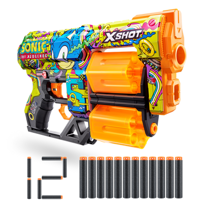 X-Shot Skins Dread Sonic (12 Darts)-Hyper Strike