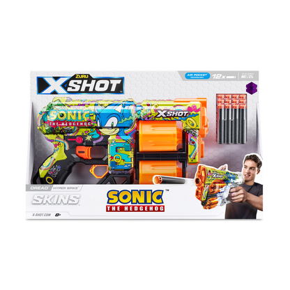 X-Shot Skins Dread Sonic (12 Darts)-Hyper Strike