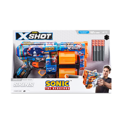 X-Shot Skins Dread Sonic (12 Darts)-Race Team