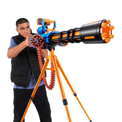 X-Shot Insanity Motorized Age Fire Gatling Gun w/ Tripod