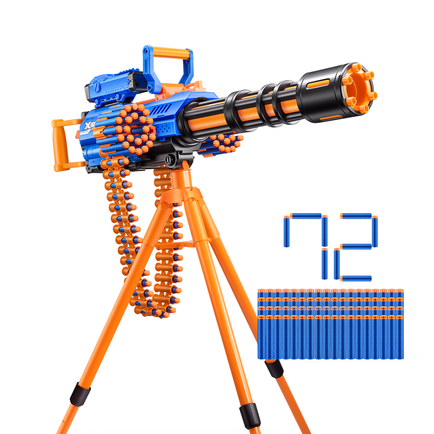 X-Shot Insanity Motorized Age Fire Gatling Gun w/ Tripod