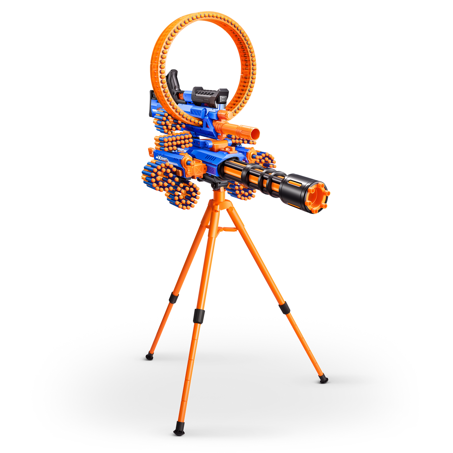 X-Shot Insanity Motorized Age Fire Gatling Gun w/ Tripod