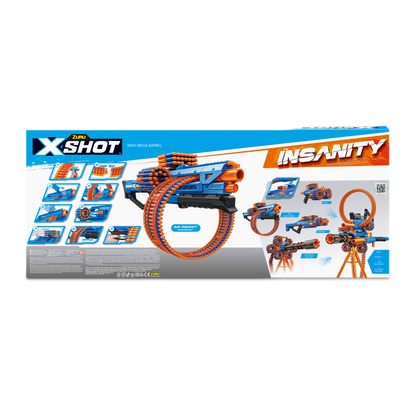 X-Shot Insanity Mad Mega Barrel