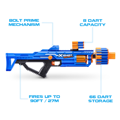 X-Shot Insanity Berzerko 6 Shot (48darts)