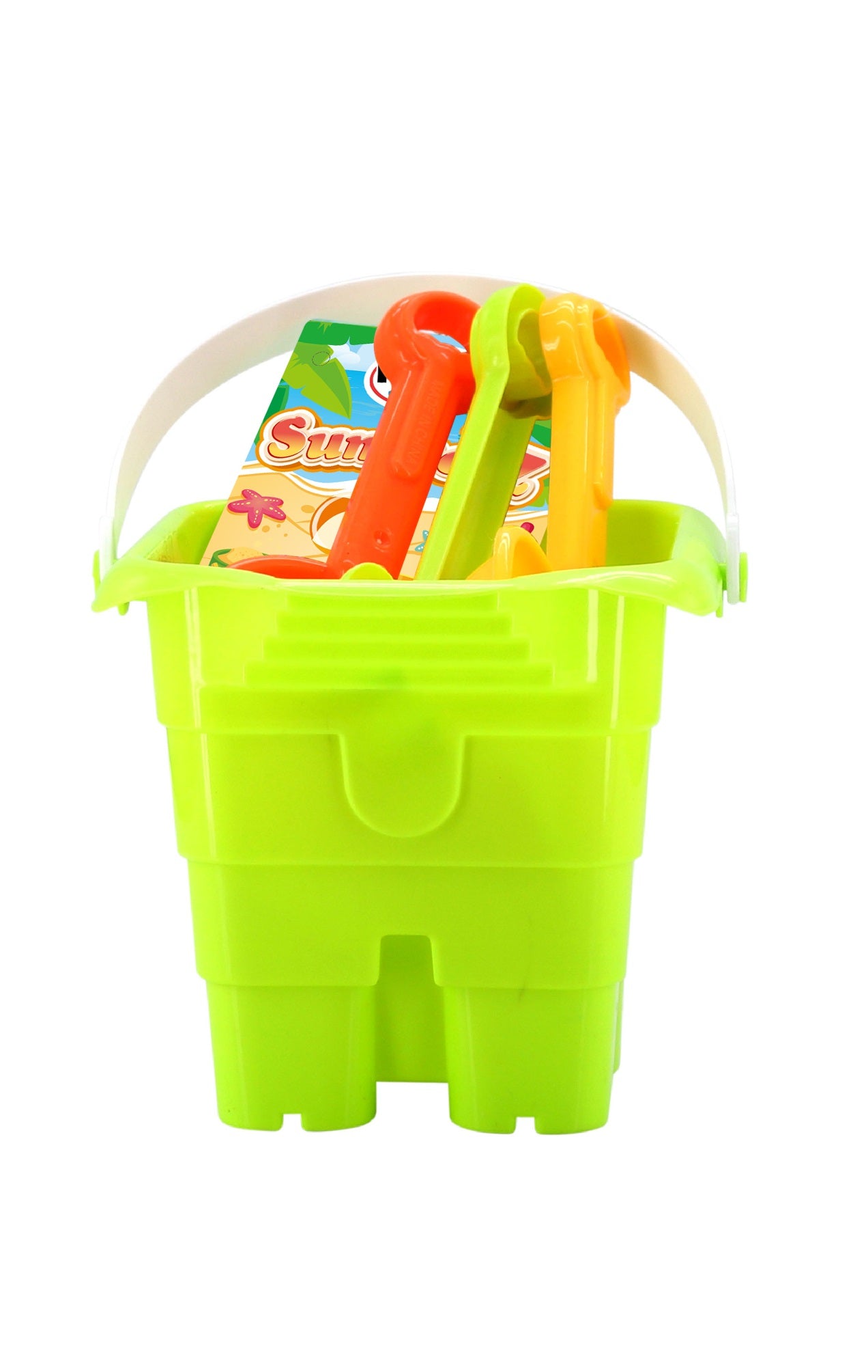 Summerz 4-Piece Mini Beach Bucket Set