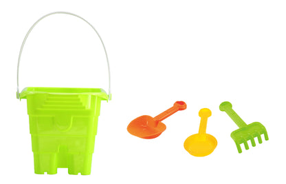 Summerz 4-Piece Mini Beach Bucket Set
