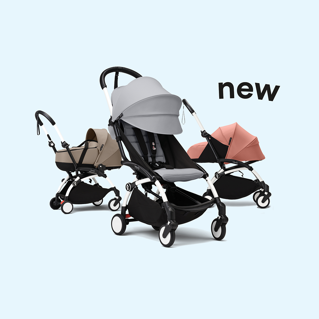 Stokke® YOYO³ Stroller with Taupe 6+ Color Pack