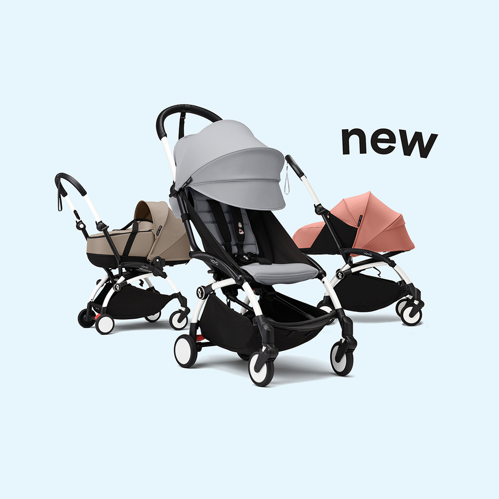 Stokke® YOYO³ Stroller with Olive 6+ Color Pack
