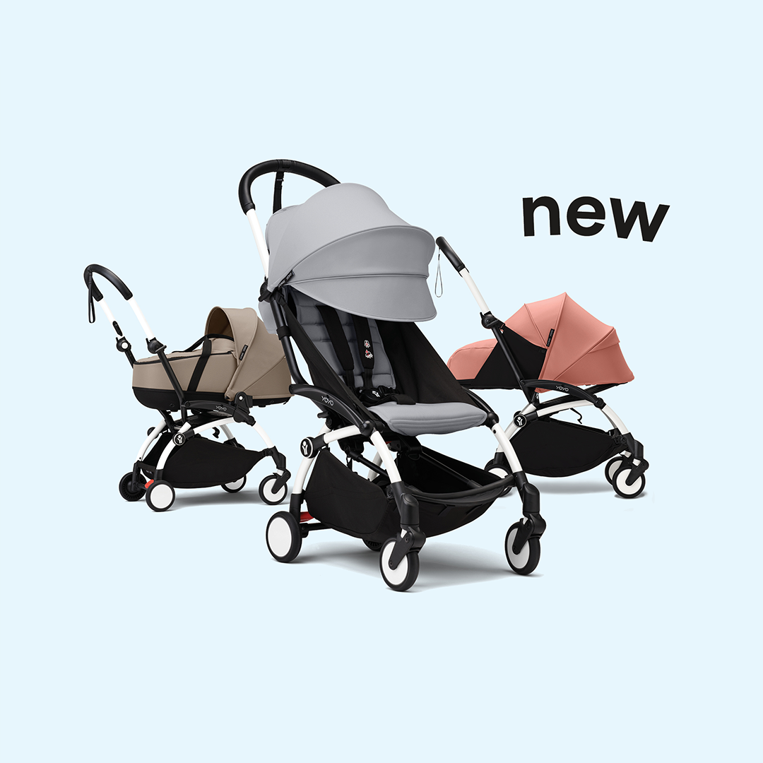 Stokke® YOYO³ Stroller with Olive 6+ Color Pack