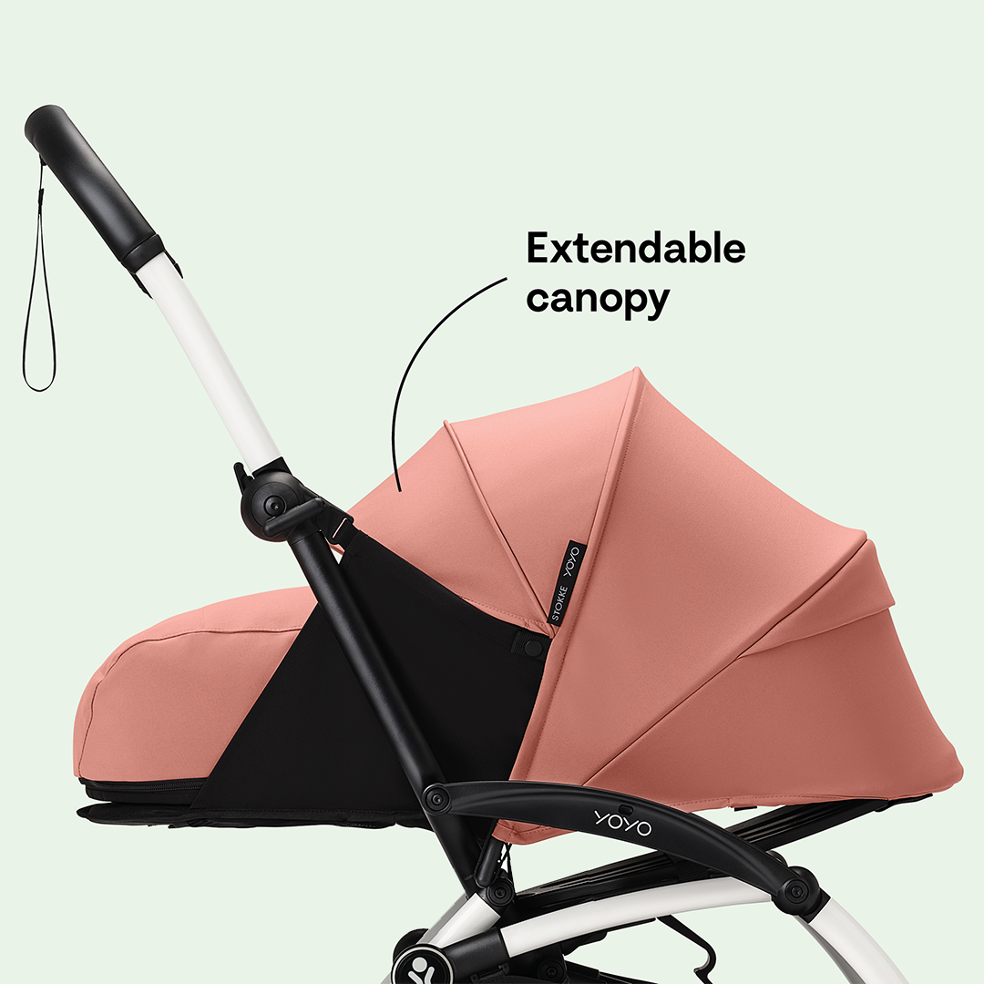 Stokke® YOYO³ stroller with newborn pack-Ginger