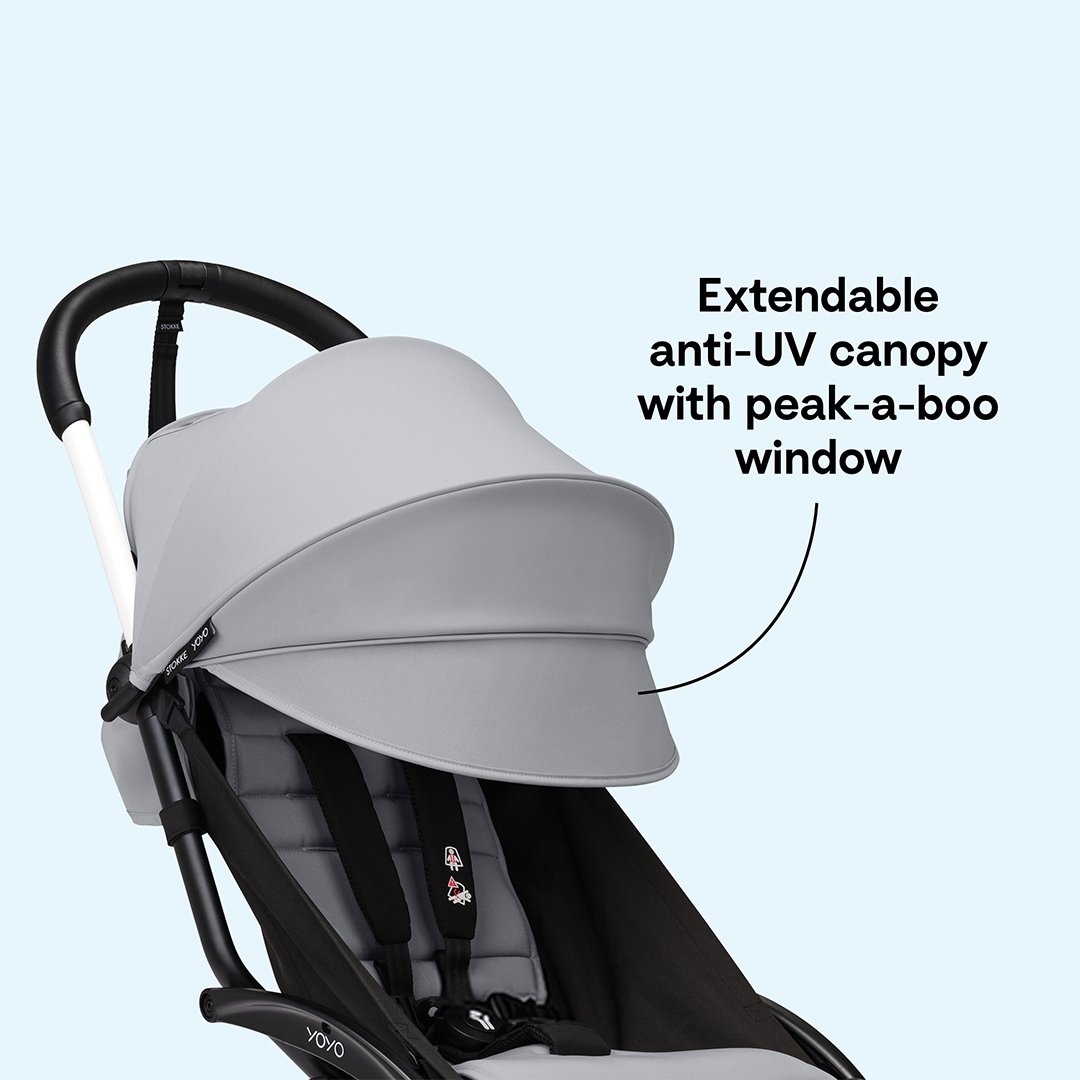 Stokke® YOYO³ Stroller with Aqua 6+ Color Pack