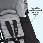 غطاء عربة Stokke® YOYO® لعمر +6 أشهر- وردي