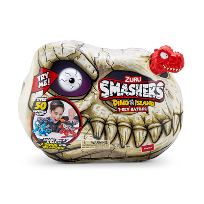 Smashers Dino Island T-Rex Battle Playset (Large) (S1)