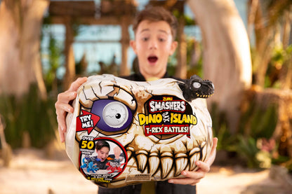 Smashers Dino Island T-Rex Battle Playset (Large) (S1)