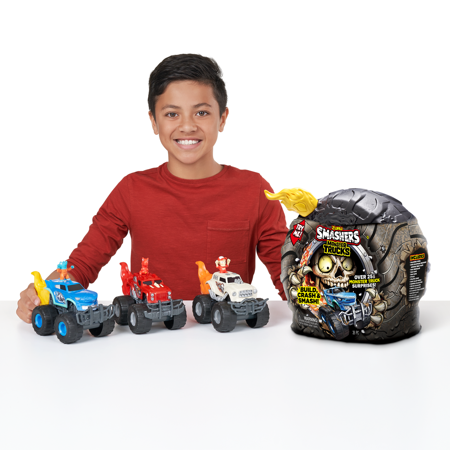 Smashers Monster Truck Surprise Playset (S1)