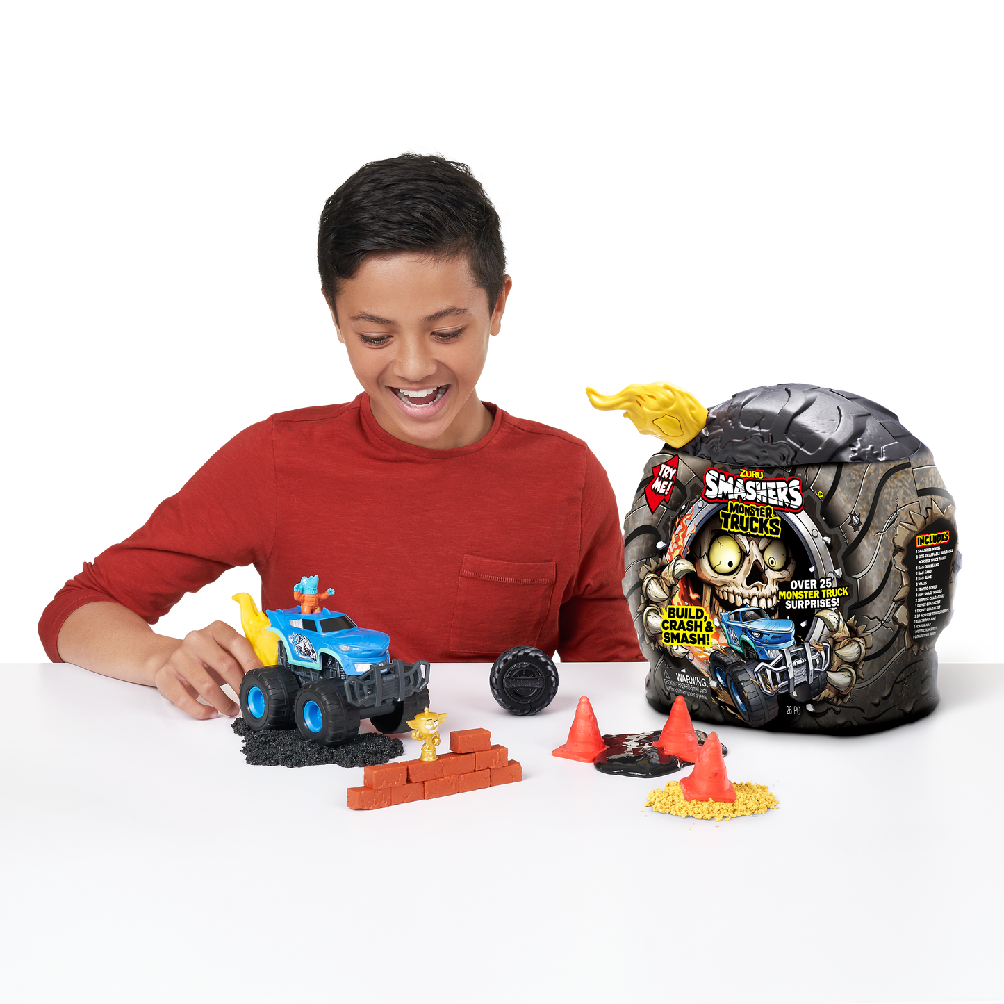 Smashers Monster Truck Surprise Playset (S1)