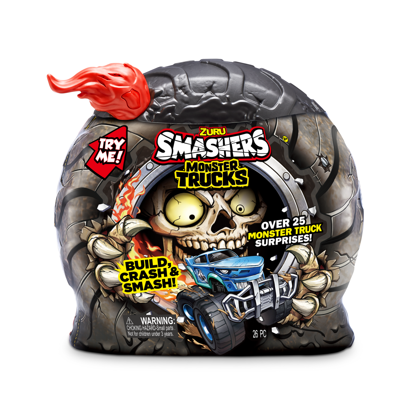 Smashers Monster Truck Surprise Playset (S1)