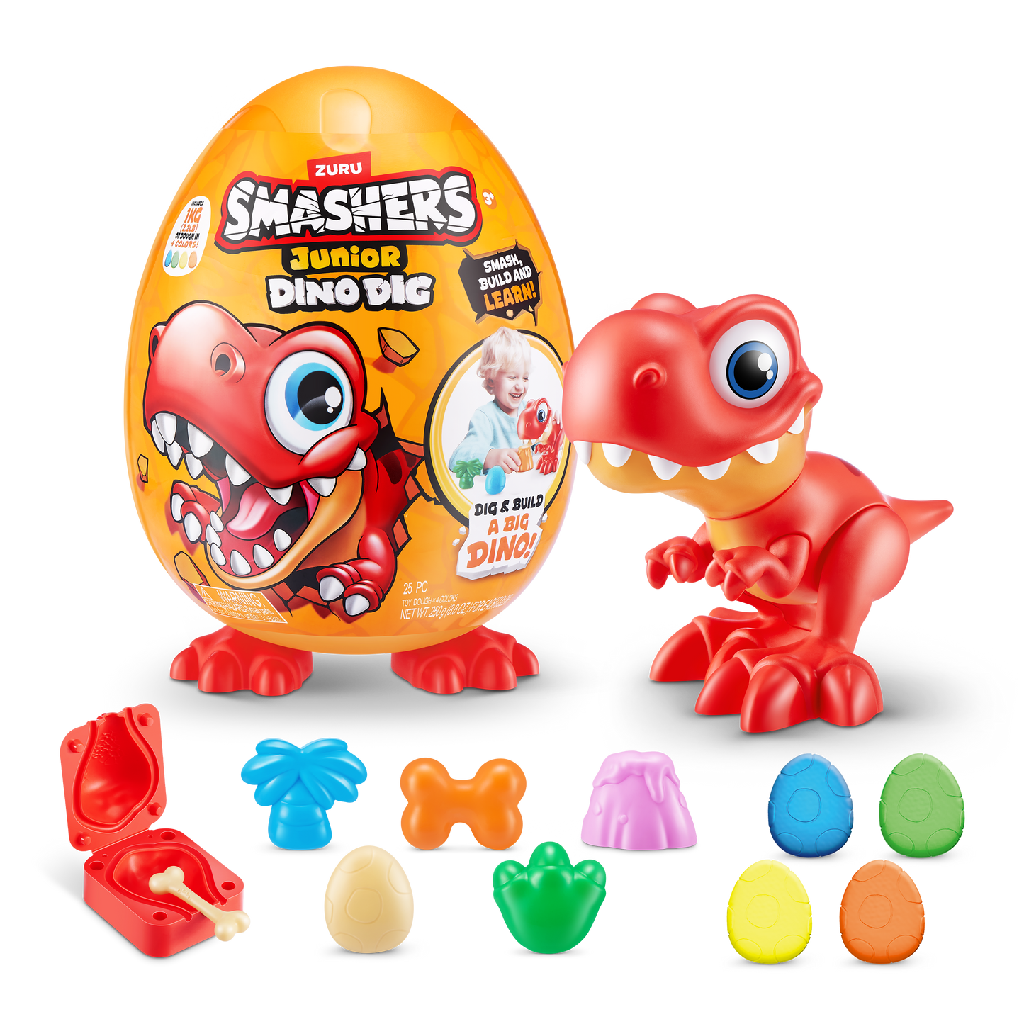 Smashers Dino Dig Large Egg (S1)