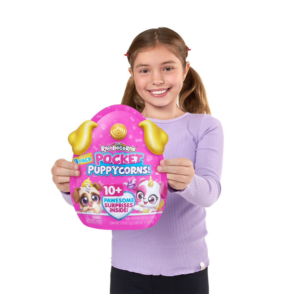 Rainbocorns Pocket Puppycorn Surprise Bobble Head (Large) (S1)